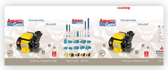 Aqua Gem Package design